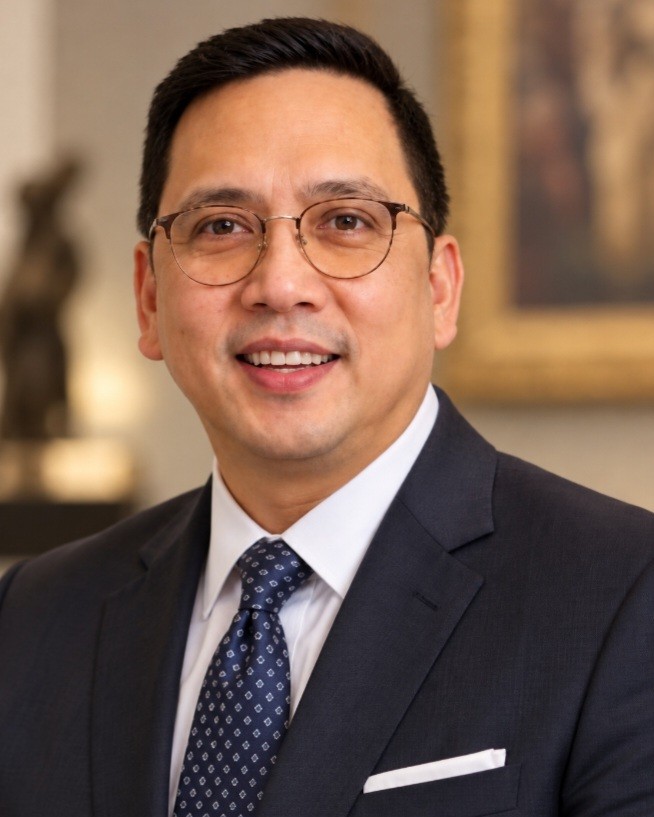 Professional portrait of Herbert Vincent D. Tuason